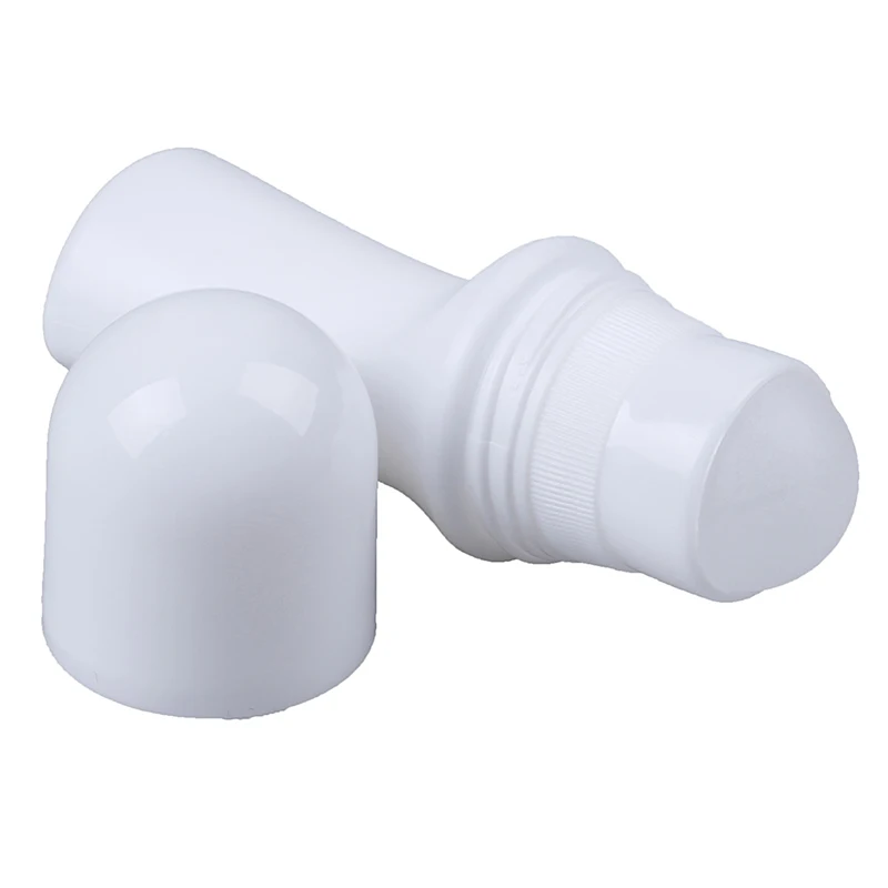Hot 5/2/1PCS 30ml Plastic Roll On Bottle White Deodorant Container Essential Oil Perfume Empty Tube