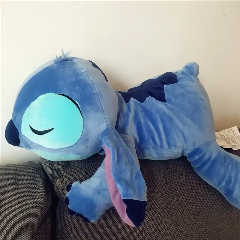 disney store stitch cuddleez large soft toy