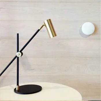 

Nordic Modern Minimalist Desk Lamp Office Study Bedroom Bedside Adjustable Height Reading Desk Lamp