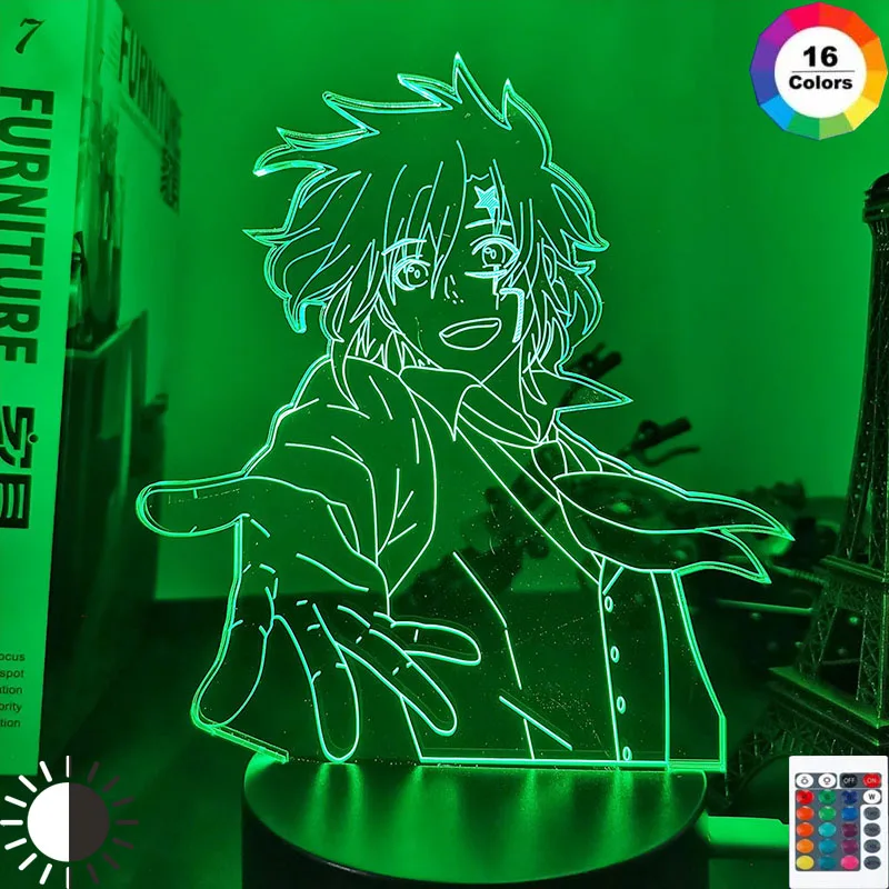 

Anime Led Light D Gray Man Allen Walker Figure for Room Decor Night Light Kids Bithday Gift Manga D Gray Man 3d Lamp Bedroom