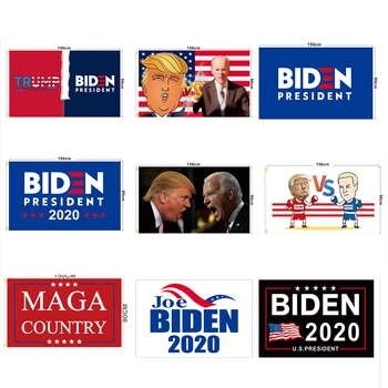 

2020 Joe Biden Flag Elect President Democratic 3'x5' Brass Grommets Navy Blue Fashion Design, Beautiful Appearance