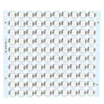 

1 Pcs WS2812B SMD 5050 RGB LED Addressable Light String Board 100x4-Pin DC5V LED Pixels Light Strip White