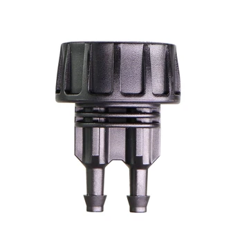 

5PCS 3/4'' Thread to 1/4'' Double Barb Connector Garden Tap Water Adapter Garden Irrigation Watering Joints Reduced