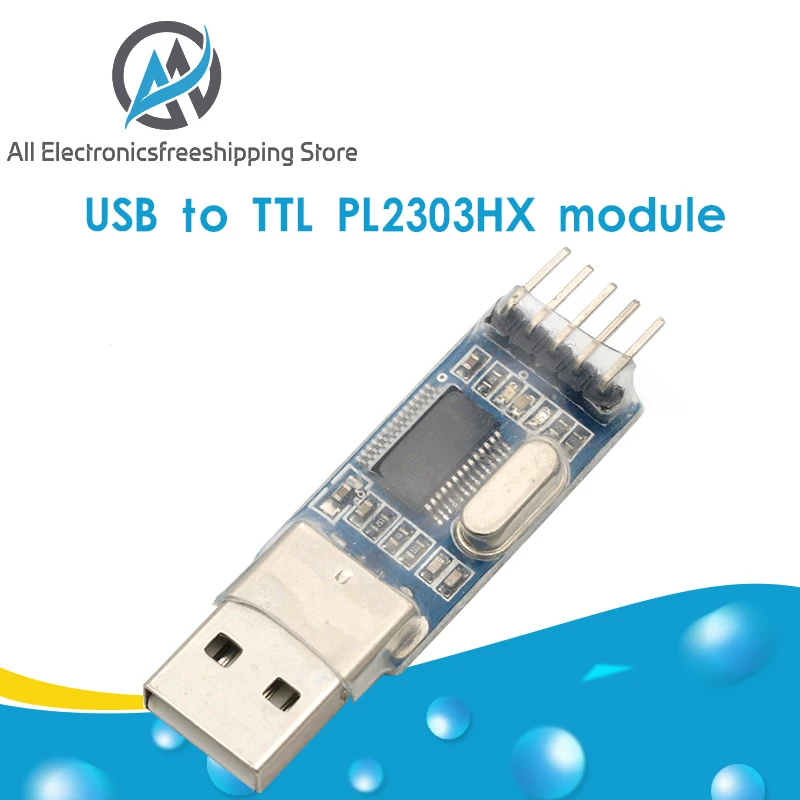 Программатор микроконтроллера PL2303 с USB на TTL / TTL/STC/PL2303 модуль адаптера