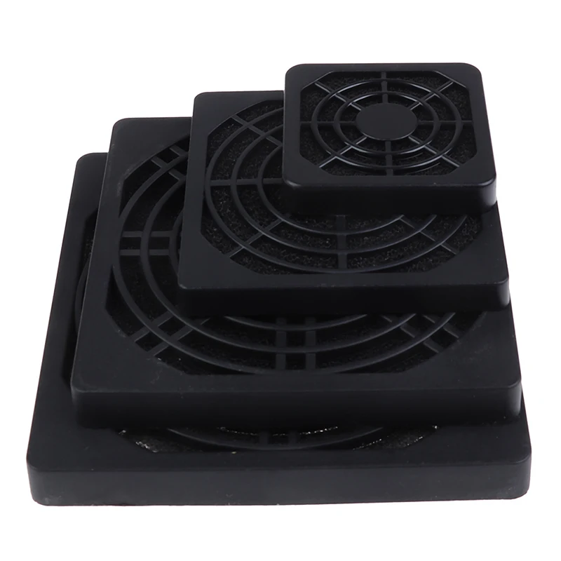 40mm 60mm 80mm 92mm ABS Case Fan Dust Filter Guard Grill Protector Dustproof Cover PC Computer Fans Filter Cleaning Case