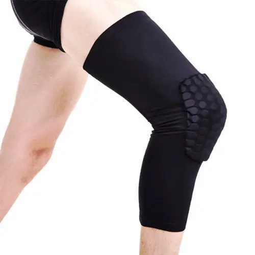 Professional Honeycomb Crashproof Knee Support Protective Sport Gear Leg Knee Pads Breathable Bandage Basketball Brace knee pad knee support knee support sleeve knee brace