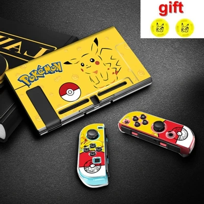 Marios Pokemons NAND Switch жесткий защитный чехол для Nintendo doswitch NS консоль и контроллер Joy-Con прямая стыковка - Цвет: 17 with gift