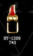 HY-1209 10pcs 10 шт./лот, сплав нейл-арта 3d с плоской задней частью красочные бриллианты ювелирные изделия Стразы для ногтей Советы украшения - Цвет: HY-1209 10pcs