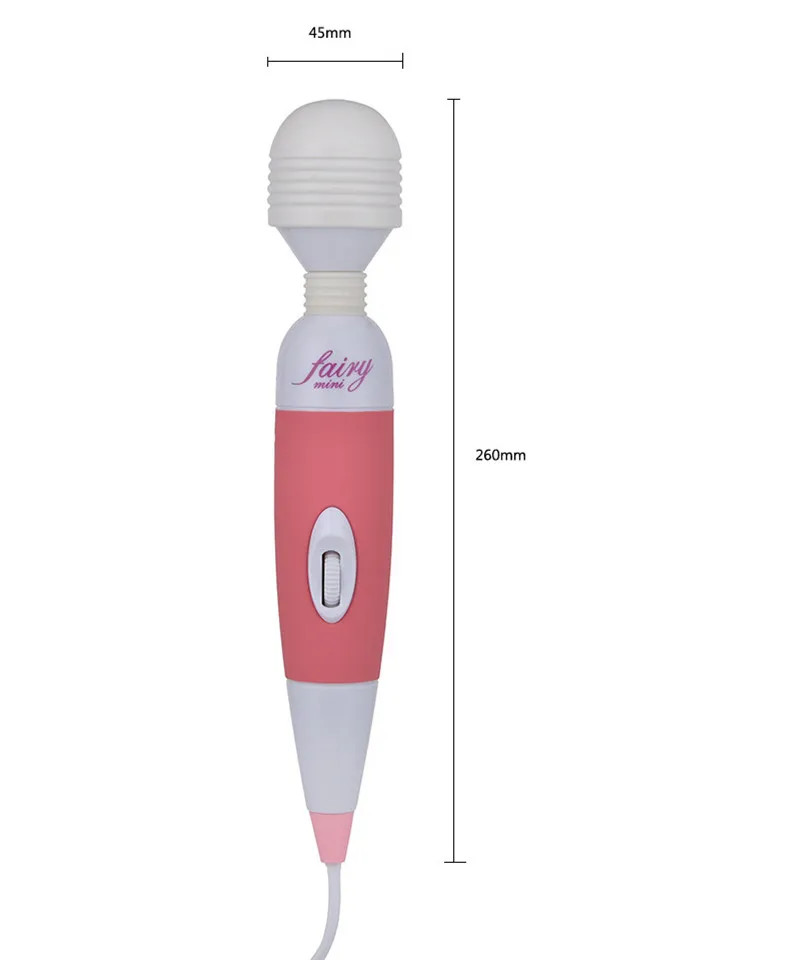 Sexy Clit Dildo 220 В Прямая зарядка Волшебная палочка Массажная AV Вибраторы Вибратор