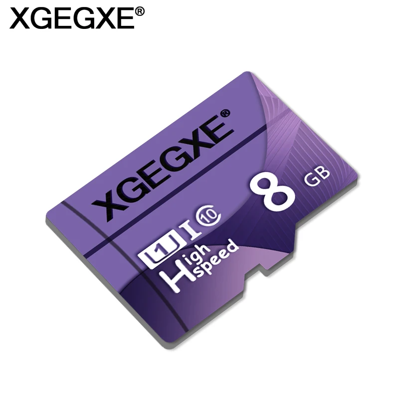 XGEGXE карта памяти 64 Гб высокоскоростная T флеш-карта 32 ГБ 16 ГБ 8 ГБ класс 10 U1 UHS-I TF карта для телефона камеры ПК