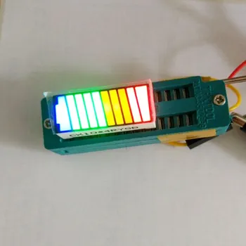 

10pcs 4 Color LED Display Batt indicator Digital BattCursor Bargraph LED Bar Graph battery indicator Battery Cursor