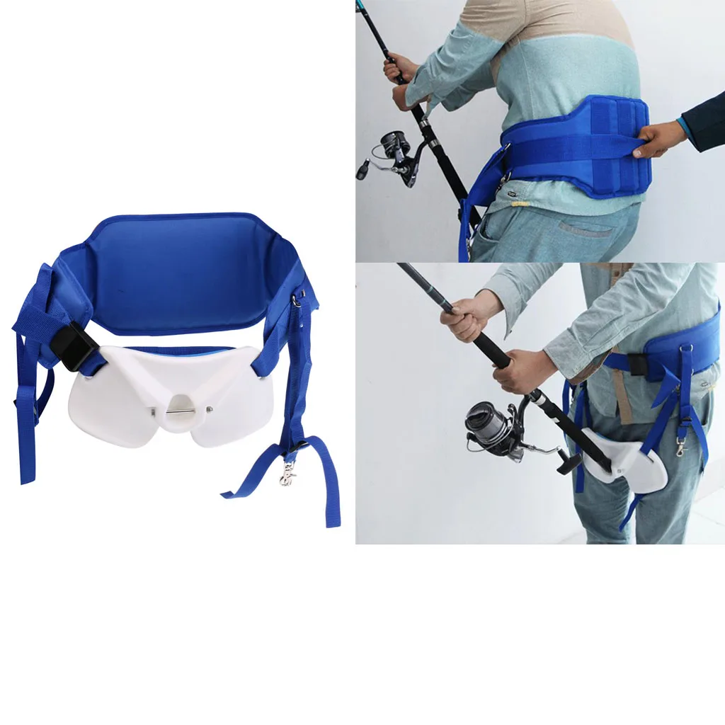 Fishing Rod Holder Big Game & Stand Up Adjustable Fighting Belt 31.5-43.3