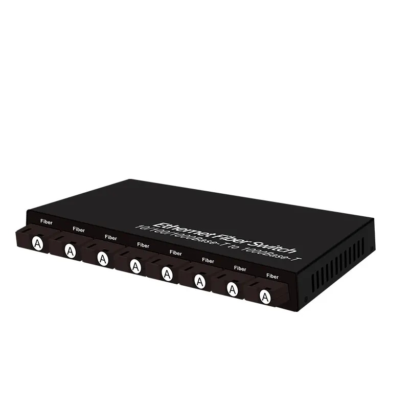 Porta de Fibra Conversor de Meios de Fibra Porta 1000m Ethernet Switch 2 Utp Rj45 Gigabit Erhetnet Interruptor Ftth Óptica 8 10 - 100 2 8 porta 10 100 1000m ethernet switch