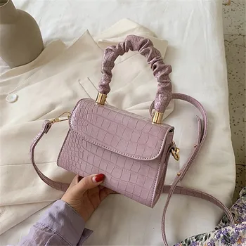 

Crocodile Pattern Crossbody Bags For Women Small Handbag Messenger Bags PU Leather Hand Bag Shoulder Bag Ladies Evening Bags