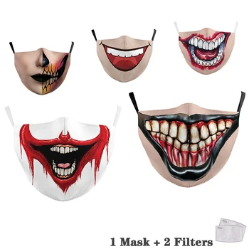 

Anti Dust Mouth Protection Respira Purge Halloween Mask Pure Cotton Mask Respirator Muffle Face Masks Reusable Washable Facemask