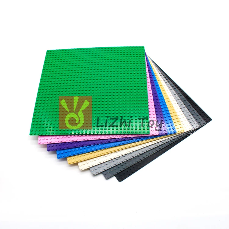 Lizhi кубики MOC 3811 Базовая пластина 32x32 для мелких кирпичей доска DIY строительные