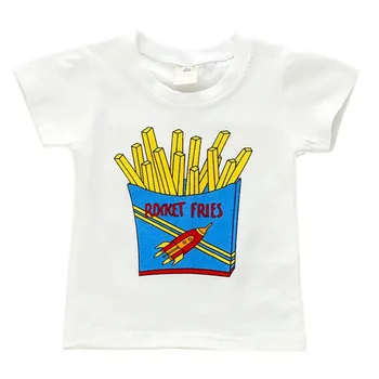 

Promotion Summer Baby Boy Girl Soft Clothes Printed Short Sleeve Tops T-Shirt Blouse Toddler Cotton O -Neck Outfits