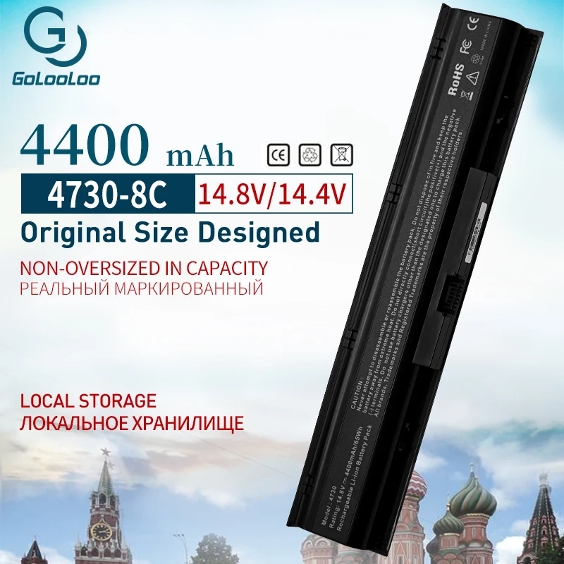 Аккумулятор для ноутбука hp Probook 4730s 4740s 633734-141 633734-151 633734-421 HSTNN-I98C-7 633807-001 аккумулятор большой емкости HSTNN-IB2S HSTNN-LB2S PR08