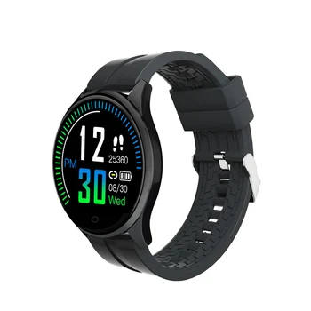 

E38 Smart Watch Waterproof Sport Band Blood Pressure Heart Rate Monitor 1.22 Smartwatch Men Women Steel Bracelet for IOS Android