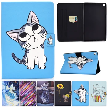 

Case for Samsung Galaxy Tab A 10.1" 2019 SM-T510 T515 Folding Stand Fashion Pattern Tablet Cover for Galaxy Tab A 10.1 2019 Case