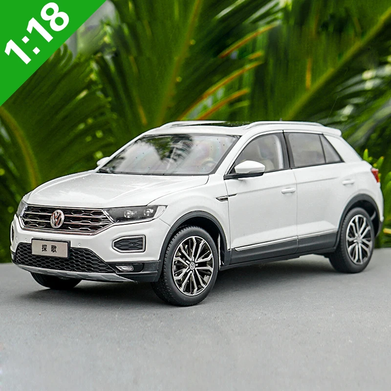 1:18 VW 2018 T-ROC SUV литые под давлением модели автомобилей игрушки металлические