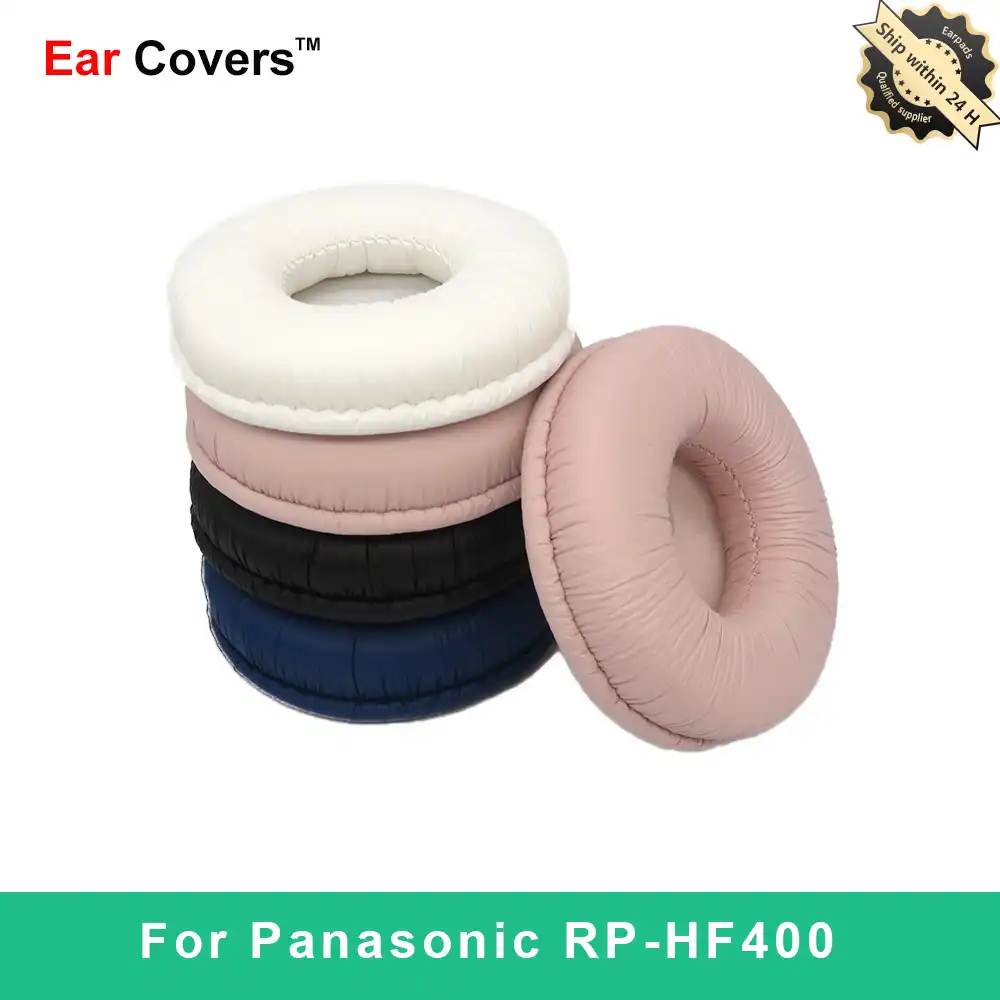 パナソニックrp Hf400 Rp Hf400ヘッドホンイヤーパッド用交換ヘッドセット耳パッドpuレザー イヤホン用アクセサリー Aliexpress