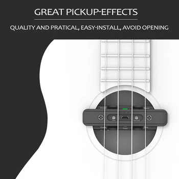 

Electric Acoustic Guitar Violin Ukulele Plastic Cable Music Instrument Pick Up System Acoustic Ukulele Accessories