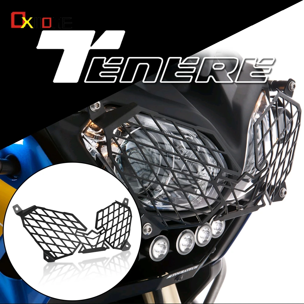 

Для Yamaha Super Tenere XT1200Z Super Tenere XT1200Z XTZ1200 2010-2021 2019 2020 Защитная крышка для мотоциклетной фары гриль