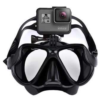 JoyMaySun – masque sous-marin professionnel, caméra de plongée, lunettes de natation, tuba, support d'appareil photo pour GoPro