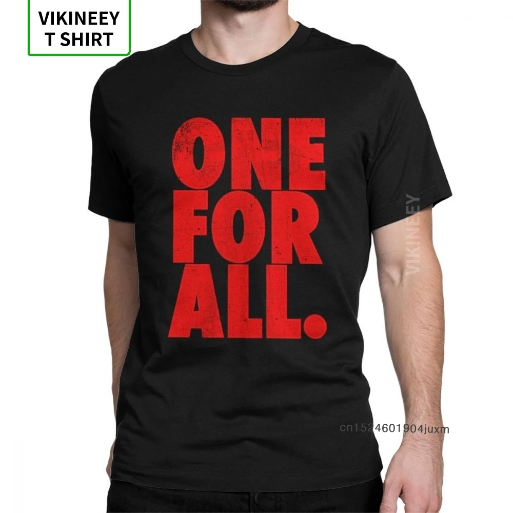 Футболки One For All My Hero Academy Funky мужская одежда с короткими рукавами обычная футболка