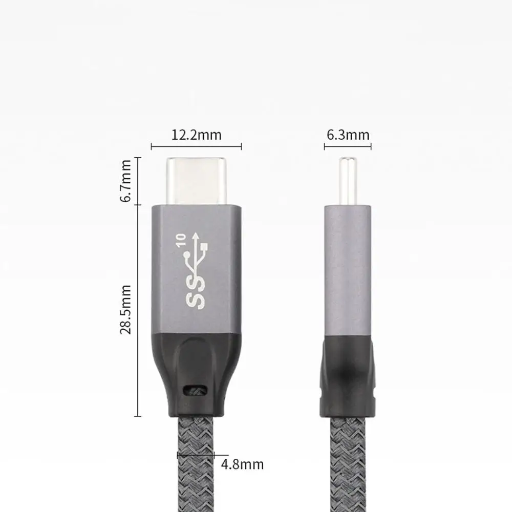 JUNHCZOY USB-C 3,1 Gen 2 кабель(10 Гбит/с/100 Вт) USB C2C кабель(Thunderbolt 3 совместимый) для MacBook Pro /iPad Pro 12