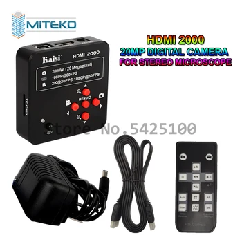 

Monocular Full HD 1080P 60FPS 2000W 20MP HDMI USB Industrial Electronic Digital Video Microscope Camera For Phone CPU PCB Repair