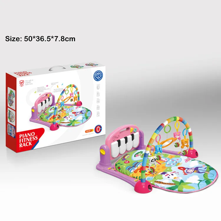 

Infant Pedal Piano Music Fitness Frame Maker 3-6-12 Month Baby Fitness Frame Toy