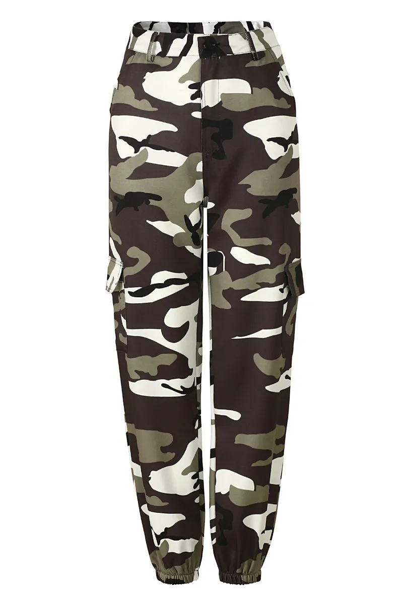 7 цветов модные повседневные принты военный армейский боевой камуфляжные джинсы свободные женские красочные камуфляжные брюки