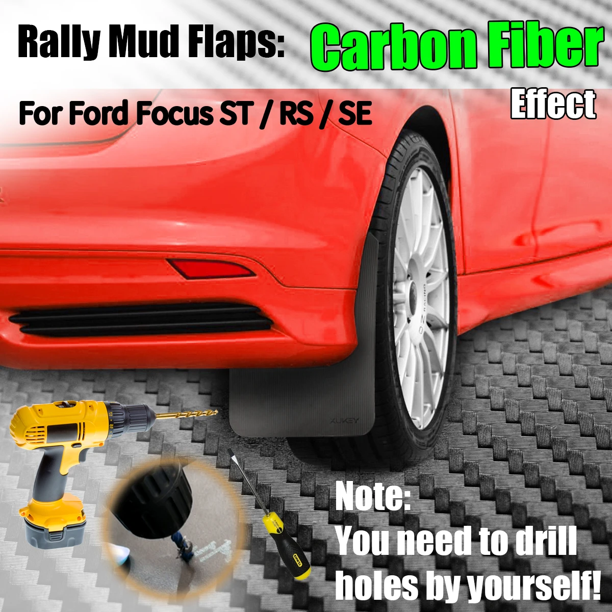 For Ford Focus ST RS SE Titanium LT XR5 Mk MK2 MK3 Mk3.5 MK4 2 3 4 ST225  ST250 Road Mud Flaps Mudflaps Splash Guards Mudguards - AliExpress