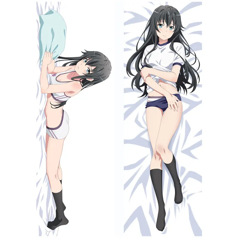 Аниме Yahari Ore no Seishun Love Come wa Machigatteiru наволочка для подушки сексуальная девушка 3D