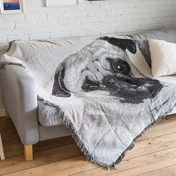 

Sofa Cushion American Bohemian Cotton Knitted Blanket Carpet Dog Nordic Sofa Blanket Blanket Carpet Blanket