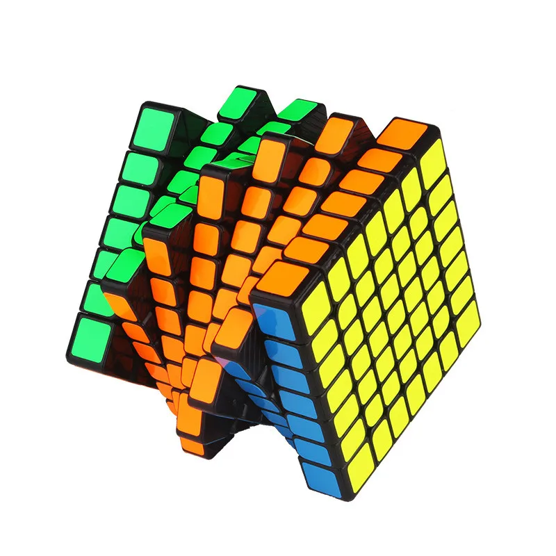 Nonmagnetic YuXin Hays Магнитный Немагнитный 7x7x7 профессиональный конкурс волшебный куб быстрый ультра-Гладкий 7x7 скоростной Головоломка Куб детские игрушки подарок - Цвет: Nonmagnetic