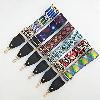 

Custom colored straps with wide shoulder straps for women's bags adjustable shoulder straps versatile one-shoulder slant cross-e