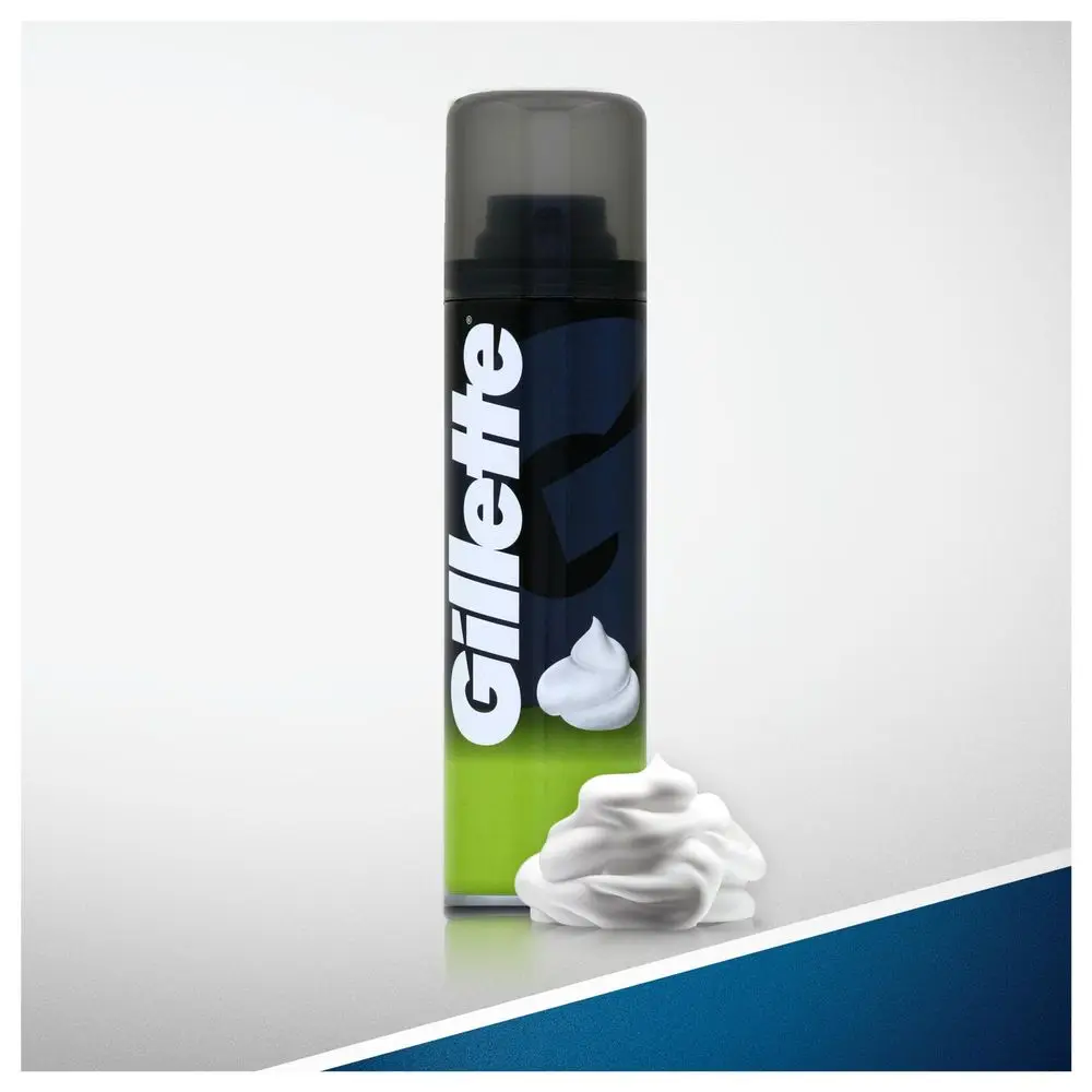 Gillette Classic shaving foam with lemon and lime flavor 200 ml ► Photo 3/6