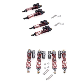 

4PCS Metal Hydraumatic Shock Absorber for 1:10 Axial SCX10 Tamiya CC01 RC Rock Crawler Toy Accessory