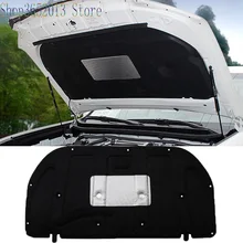 Для Toyota Land Cruiser Prado FJ150 2010- изоляция капота коврик акустический звук Защитная крышка стайлинга автомобилей