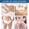 100Pcs Disposable Thickened Non-Woven Fabric Beauty Body Mini Small Area Face Depilatory Cloth Depilatory Wax Depilatory Paper 1