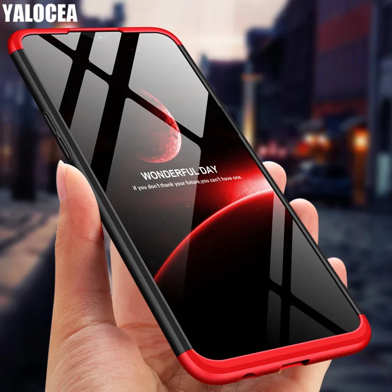 

For Oppo Realme 5 Case 360 Full Protection Ultra Slim Matte 3 in 1 Hard PC Back Cover For Oppo Realme 5 Pro Phone Case Funda