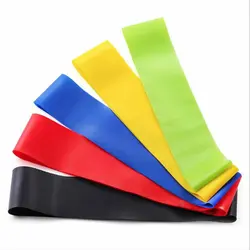 Yoga Latex Fitness Pull Band 5 Pack Neutral Natural latex Soft Strong resilience Wear-resistant Good overall performance