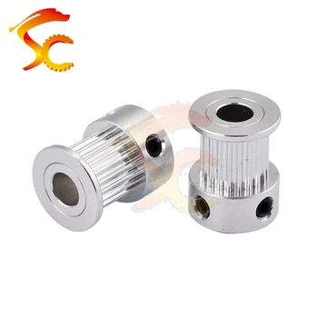 

GT2 20 teeth bore 5mm Timing Pulley fit for GT2 belt width 9mm or 10mm for CNC 3D printer 2GT 20teeth 1Set