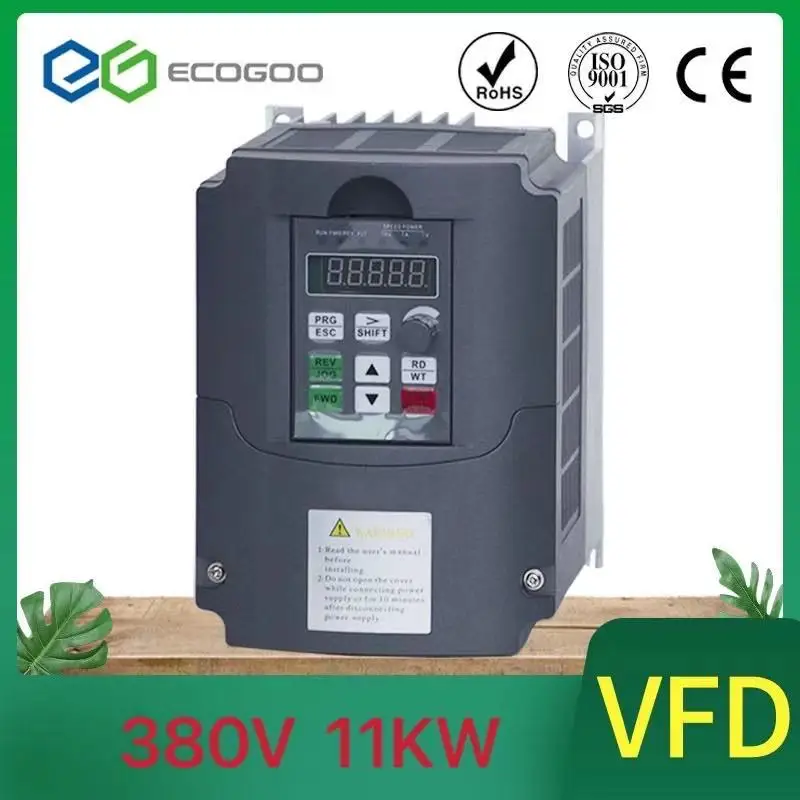 Frequency Converter For Motor 380V 4KW/5.5KW/7.5KW/11KW 3 Phase Input And Three Output 50hz/60hz AC Drive VFD Inverter | Обустройство
