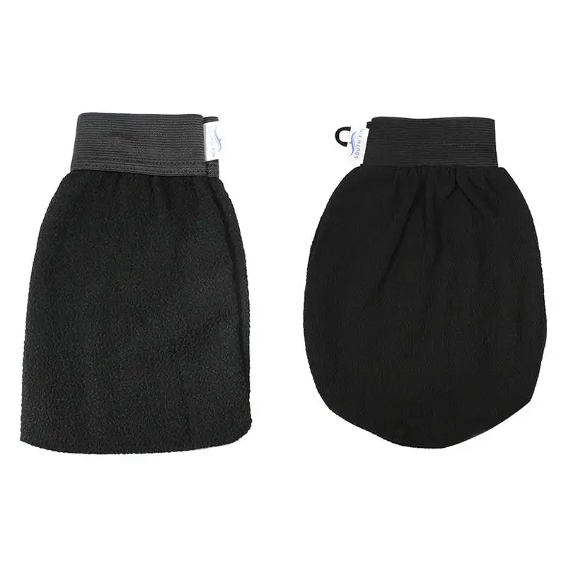 

2pcs Scrubber Glove Cleaning Gloves Bath Wash Towels Exfoliating Gloves Body Scrubber Glove Bath Mitts Scrubs For Bathroom