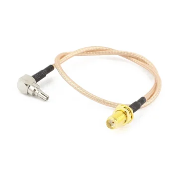 

Line SMA female, 90 degrees, CRC 9 plug RG 316 cable 30 cm