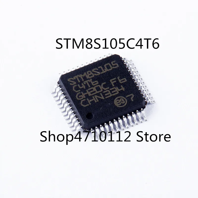 Бесплатная доставка 10 шт./лот новый STM8S105C4T6 STM8S105 C4T6 lqfp-48 | Электроника